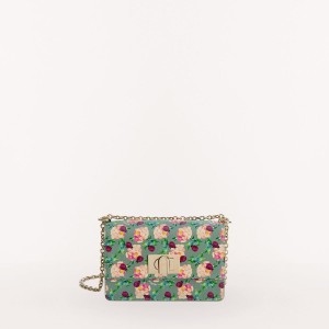 Furla 1927 Crossbody Taske Dame Grøn | 6184-VWPJF