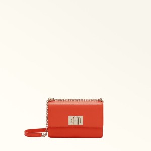 Furla 1927 Crossbody Taske Dame Rød | 4075-FSVMW