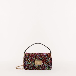 Furla 1927 Crossbody Taske Dame Selvlysende | 0187-CYXET