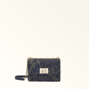 Furla 1927 Crossbody Taske Dame Sort | 0639-HIKMG