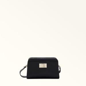 Furla 1927 Crossbody Taske Dame Sort | 0743-GTWAK