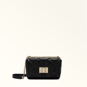 Furla 1927 Crossbody Taske Dame Sort | 3296-YVECG