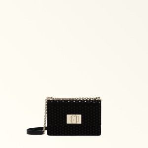 Furla 1927 Crossbody Taske Dame Sort | 7981-MOLYV