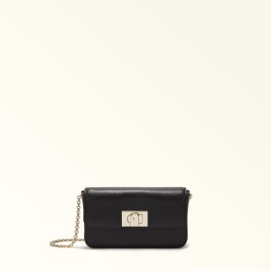 Furla 1927 Mini Tasker Dame Sort | 3470-AHNSZ