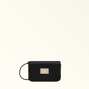 Furla 1927 Mini Tasker Dame Sort | 9275-ZHKVS