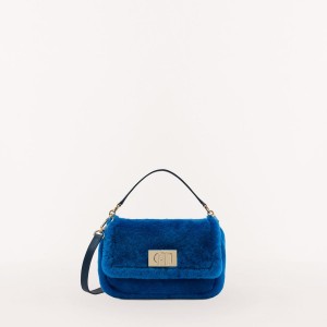 Furla 1927 SOFT Crossbody Taske Dame Mørkeblå | 6457-BOQKA