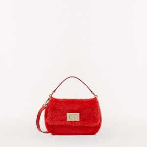 Furla 1927 SOFT Crossbody Taske Dame Rød | 8159-OHMTN