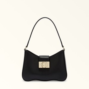 Furla 1927 Skuldertasker Dame Sort | 4893-RFGYH