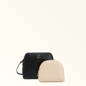 Furla CAMELIA Mini Tasker Dame Sort | 2940-LBTAE