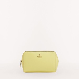 Furla CAMELIA Pouches Dame Gul | 0765-FQUYP