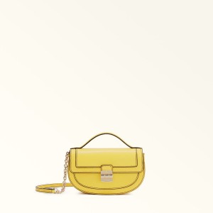 Furla CLUB 2 Mini Tasker Dame Gul | 3698-RSUOB