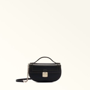 Furla CLUB 2 Mini Tasker Dame Sort | 2537-MRKOL