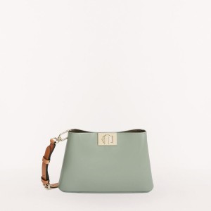 Furla FLEUR Skuldertasker Dame Mintgrønne | 4753-ALDQH