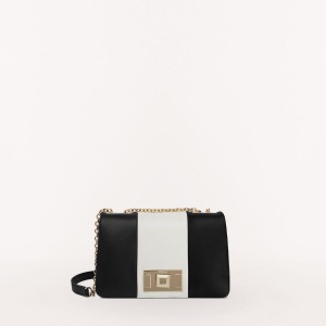 Furla LULU Crossbody Taske Dame Sort | 6783-EDZJC