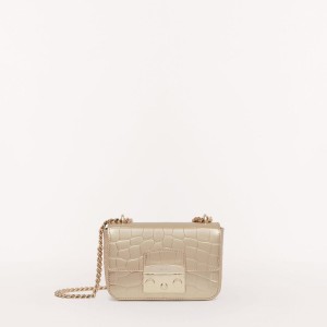 Furla METROPOLIS Crossbody Taske Dame Abrikos | 5132-GMHRN