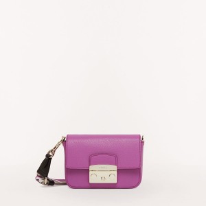 Furla METROPOLIS Crossbody Taske Dame Lilla | 1025-TIDBU