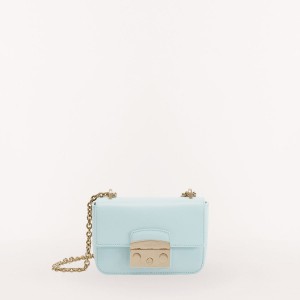 Furla METROPOLIS Crossbody Taske Dame Mintgrønne | 6239-CFMXA