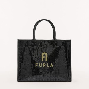 Furla OPPORTUNITY Totes Dame Sort | 3605-NLUPV