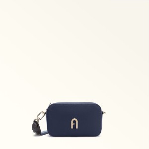 Furla PRIMULA Crossbody Taske Dame Mørkeblå | 8543-YOWKZ