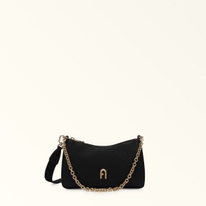 Furla PRIMULA Crossbody Taske Dame Sort | 0637-FCEAP