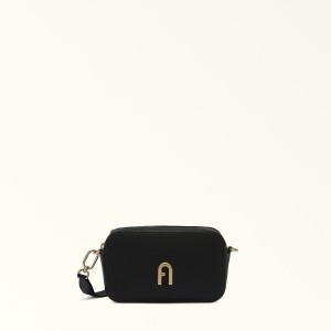 Furla PRIMULA Crossbody Taske Dame Sort | 6217-OMWHY