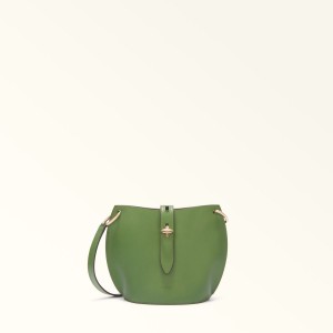 Furla UNICA Crossbody Taske Dame Mørkegrøn | 4710-TNGPO