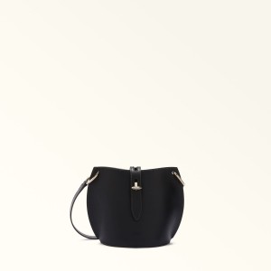 Furla UNICA Crossbody Taske Dame Sort | 6750-WAJBF