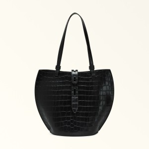 Furla UNICA Totes Dame Sort | 3870-UZMCX