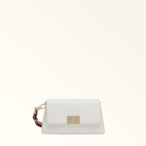 Furla ZOE Skuldertasker Dame Hvide | 5376-LWVGM