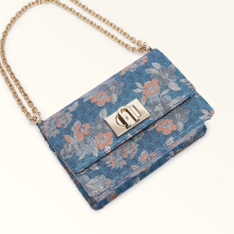 Furla 1927 Crossbody Taske Dame Blomster | 8326-WUVBO