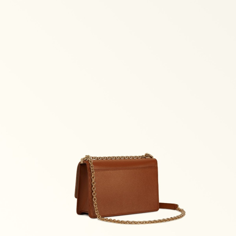 Furla 1927 Crossbody Taske Dame Brune | 6715-RLYST