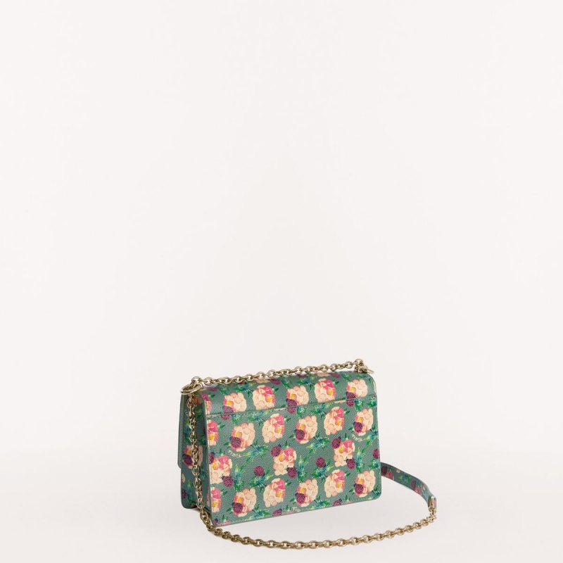 Furla 1927 Crossbody Taske Dame Grøn | 6184-VWPJF