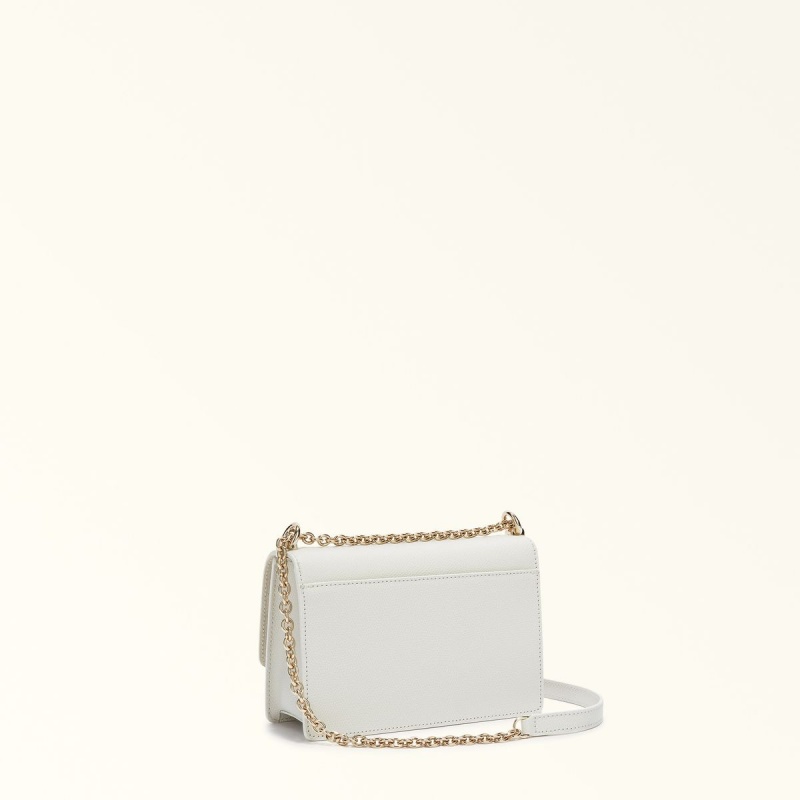 Furla 1927 Crossbody Taske Dame Hvide | 3504-EYMNV