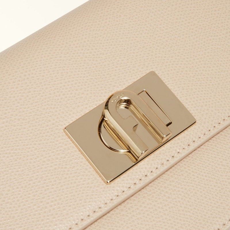 Furla 1927 Crossbody Taske Dame Hvide | 7061-SWFMV