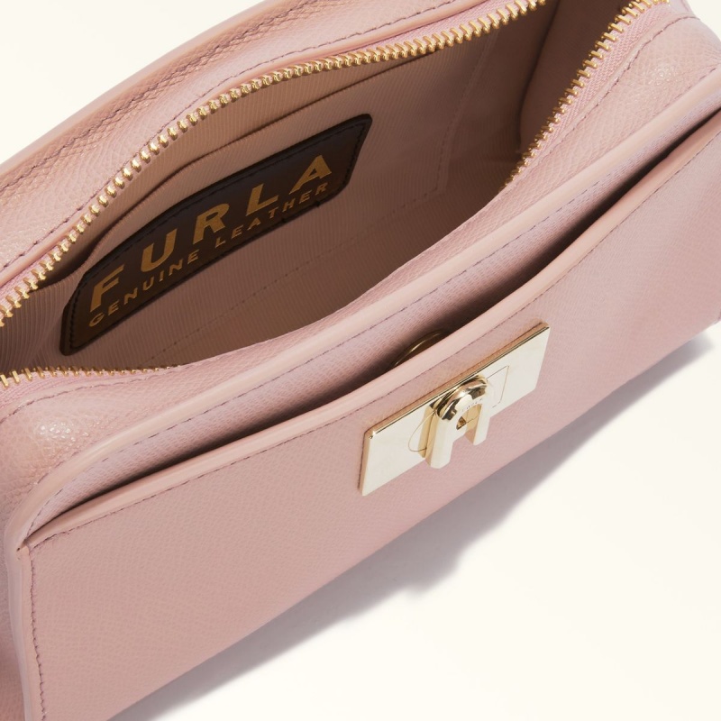 Furla 1927 Crossbody Taske Dame Lyserød | 2456-KWBEG