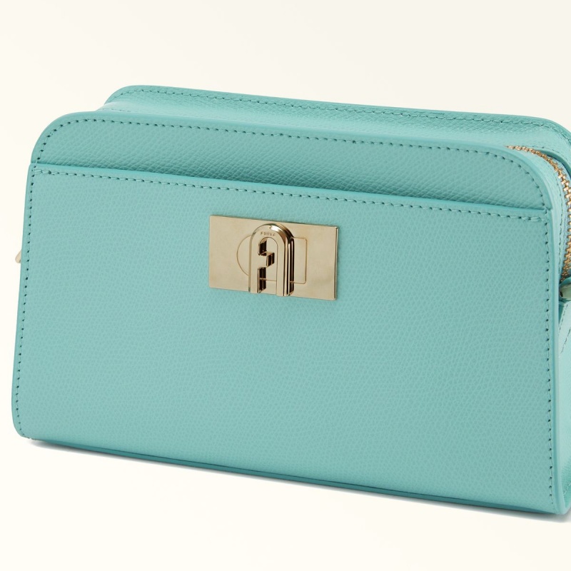 Furla 1927 Crossbody Taske Dame Mintgrønne | 2576-PCIUY