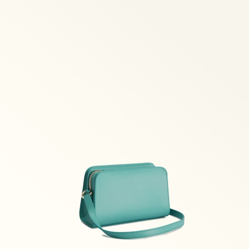 Furla 1927 Crossbody Taske Dame Mintgrønne | 2576-PCIUY