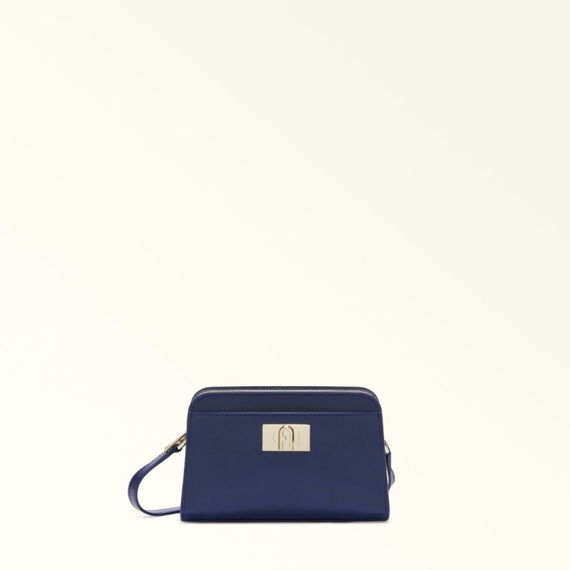 Furla 1927 Crossbody Taske Dame Mørkeblå | 4208-LACKB