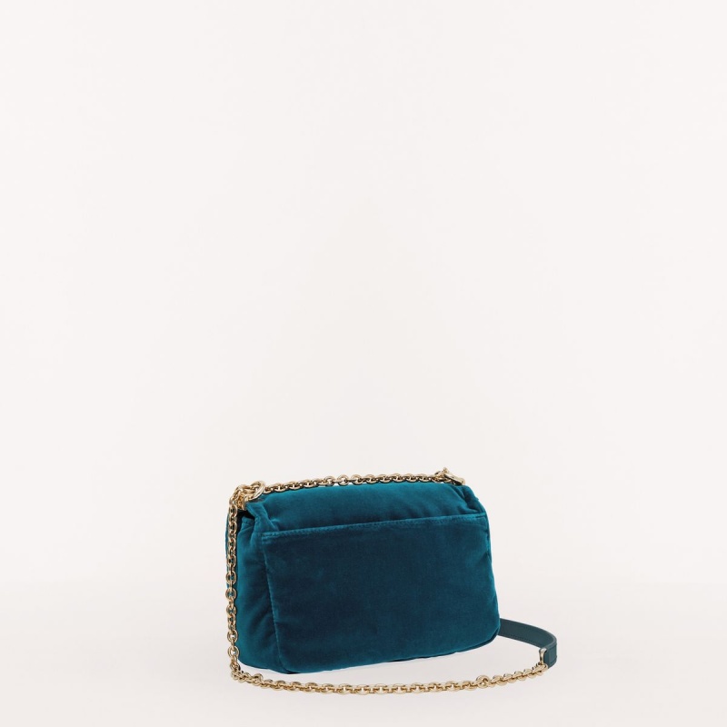 Furla 1927 Crossbody Taske Dame Mørkegrøn | 3017-XRVCH