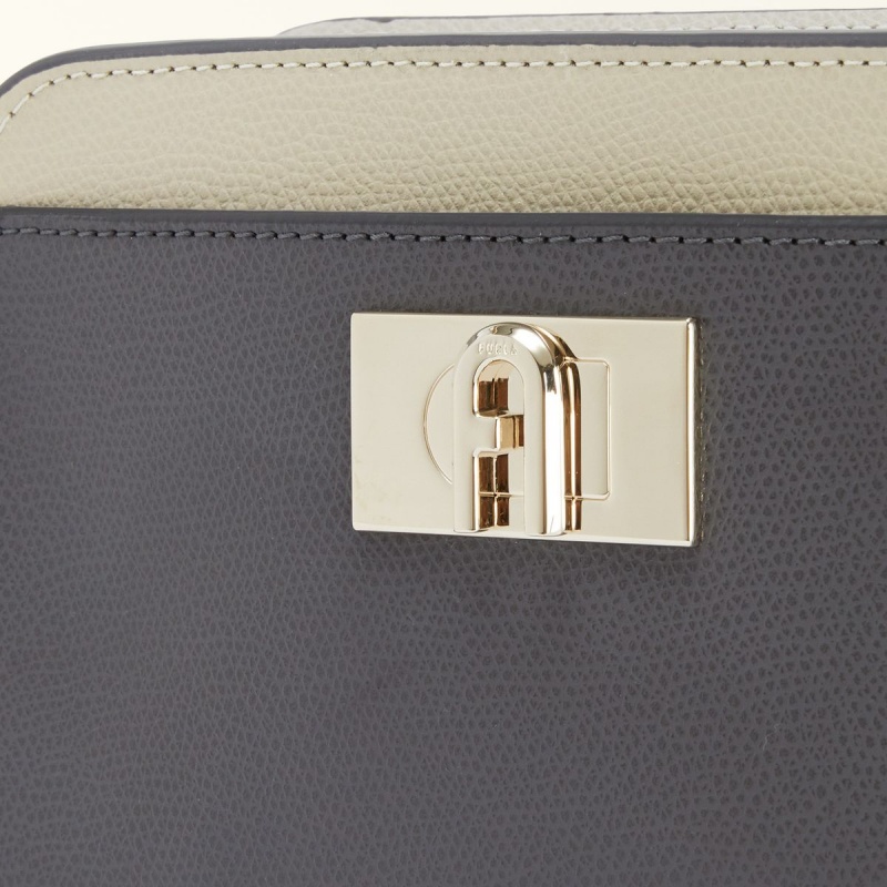 Furla 1927 Crossbody Taske Dame Obsidian | 0873-HLMVO