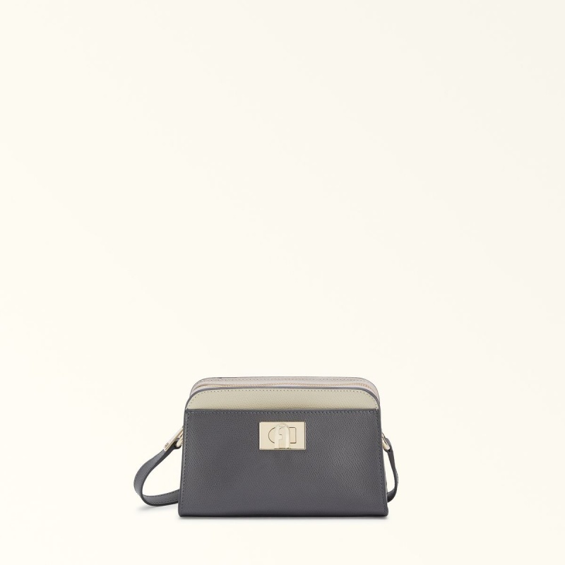 Furla 1927 Crossbody Taske Dame Obsidian | 0873-HLMVO