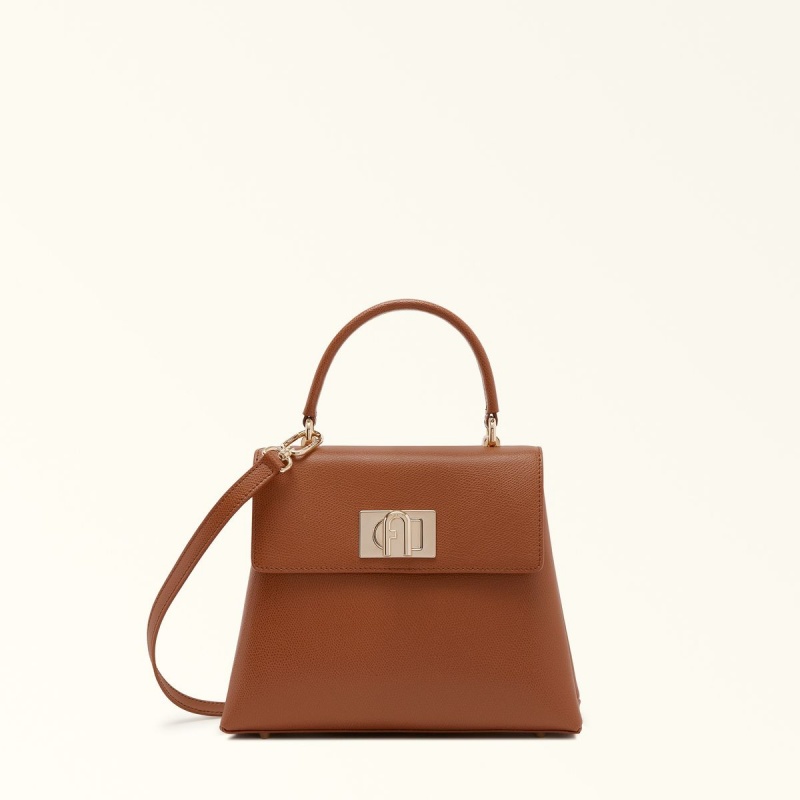 Furla 1927 Håndtaske Dame Brune | 8957-WKHZI