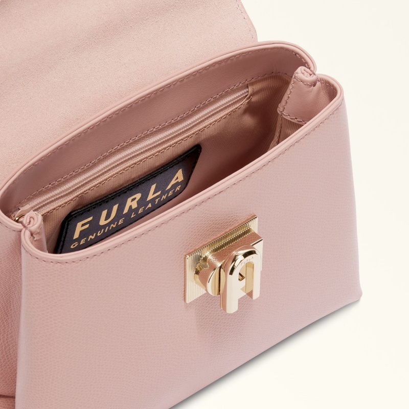 Furla 1927 Håndtaske Dame Lyserød | 8713-CHYRM