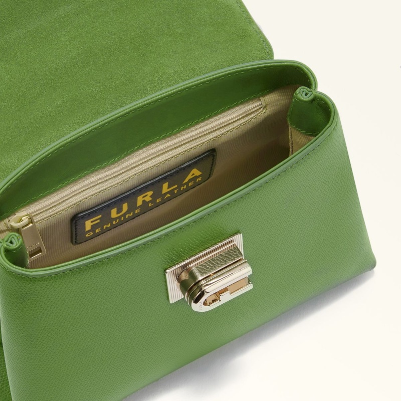 Furla 1927 Håndtaske Dame Mørkegrøn | 8461-RWXKD