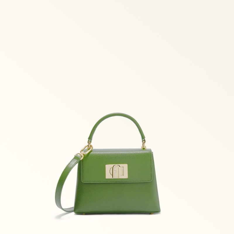 Furla 1927 Håndtaske Dame Mørkegrøn | 8461-RWXKD