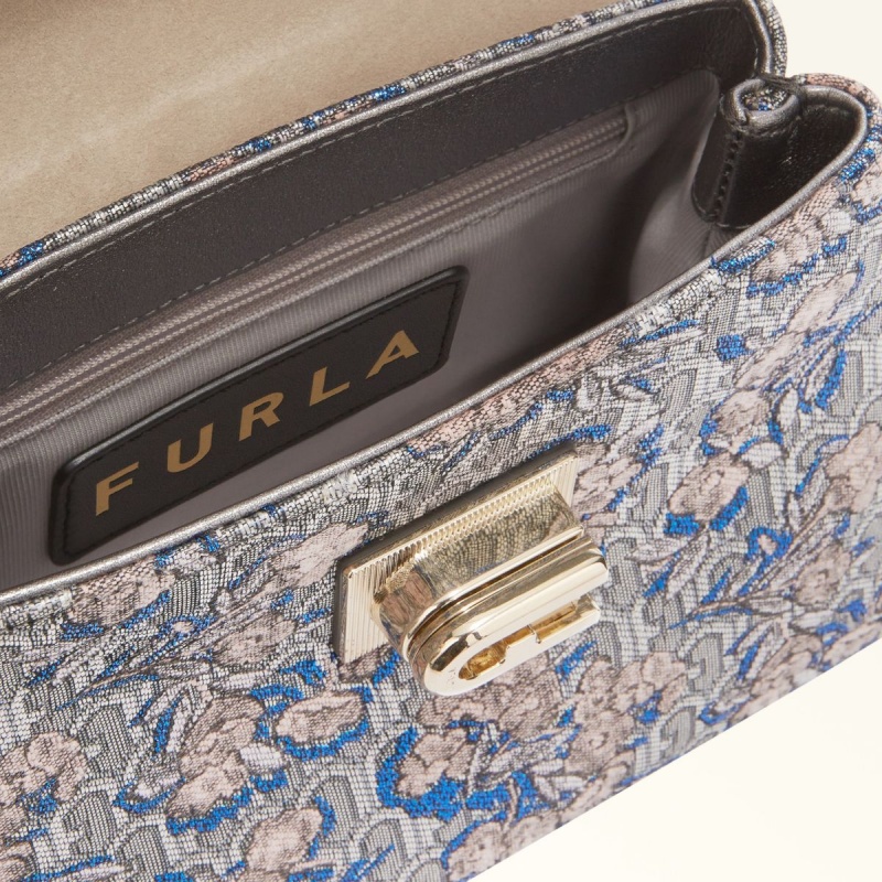 Furla 1927 Håndtaske Dame Sølv | 5732-FOZWY