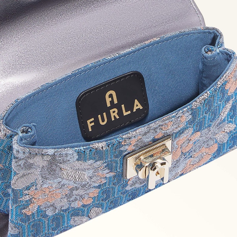 Furla 1927 Mini Tasker Dame Blomster | 3495-OIRHJ