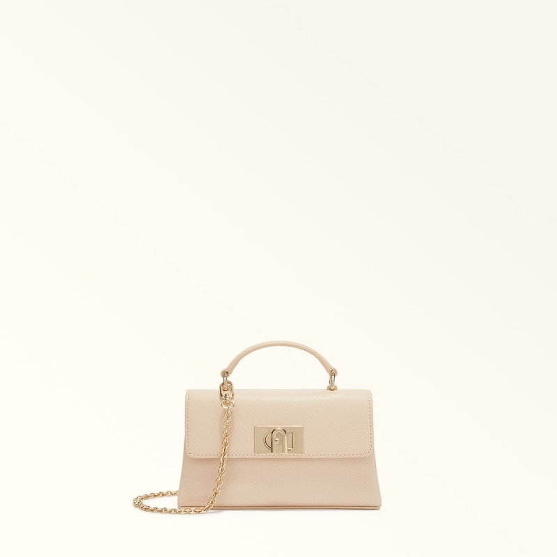 Furla 1927 Mini Tasker Dame Hvide | 5287-ECOKL