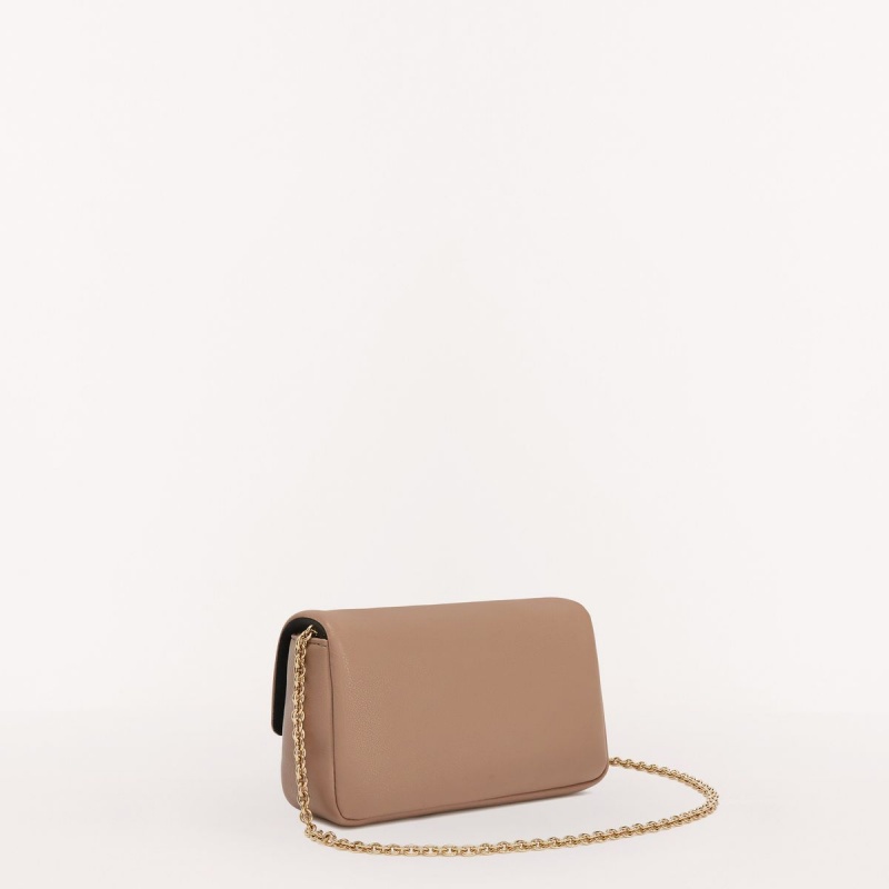 Furla 1927 Mini Tasker Dame Kaffe | 3698-WHGNT