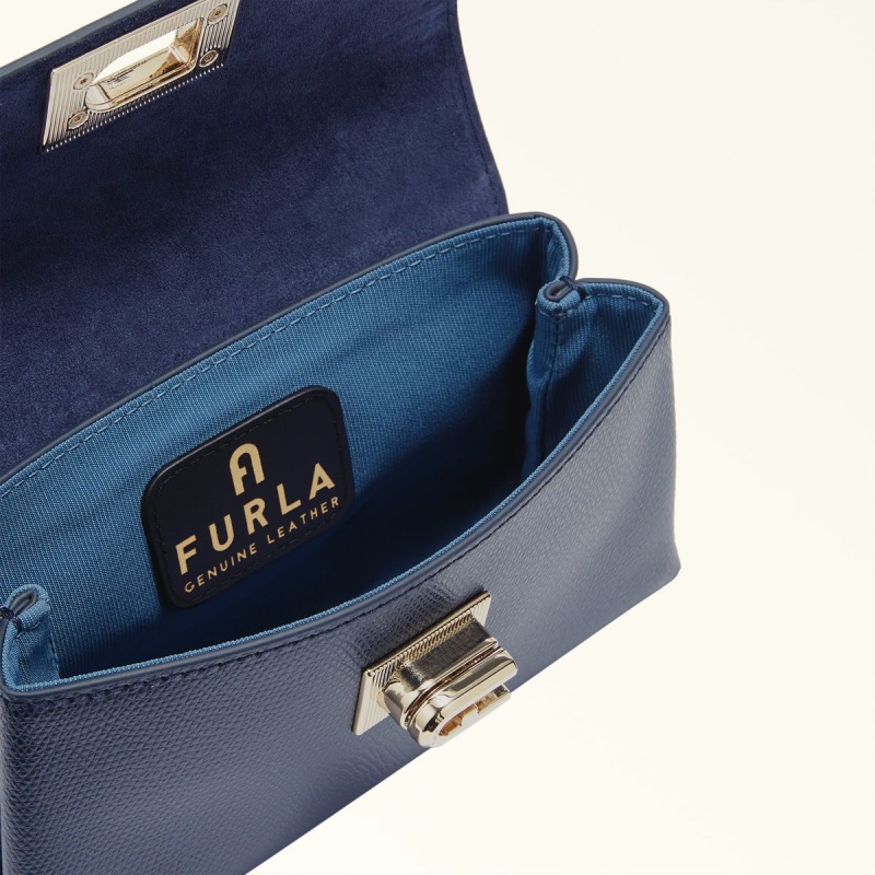 Furla 1927 Mini Tasker Dame Mørkeblå | 4638-YKBIL